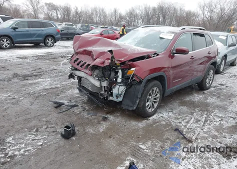 2020 Jeep Cherokee Latitude Plus 4X4 z USA, uszkodzony, nr VIN 1C4PJMLB4LD631394